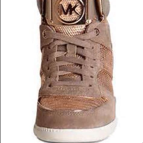 michael kors schoenen dames panter|Michael Kors rose gold sneakers.